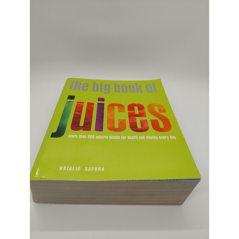 The Big Book of Juices: More Than 400 - 9781844839735, paperback, Natalie Savona